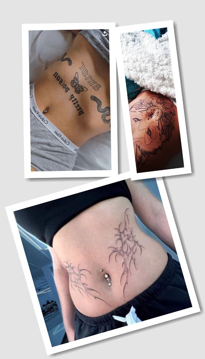 ідеї татуювання на животі
