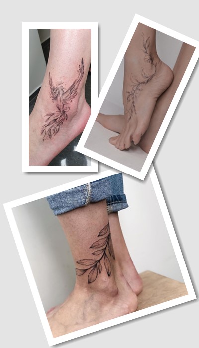 ідеї татуювання на кісточці ноги