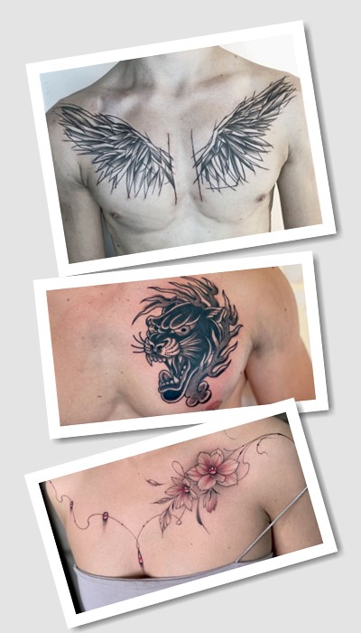 що означає татуювання на грудях