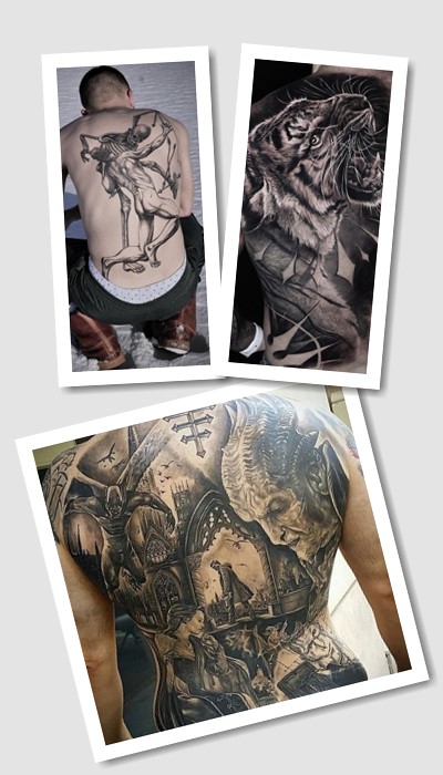 татуювання на спині