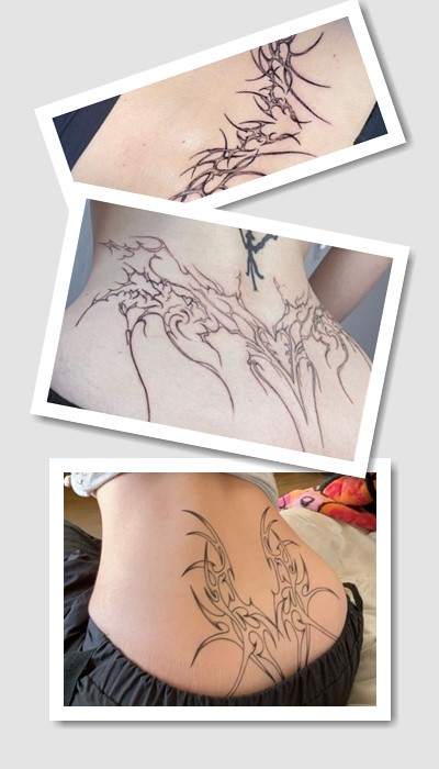 кому підійде татуювання на на попереку жіночі