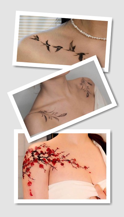 ідеї татуювання на ключиці