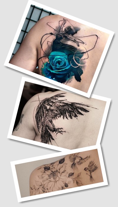 що означає татуювання на лопатці