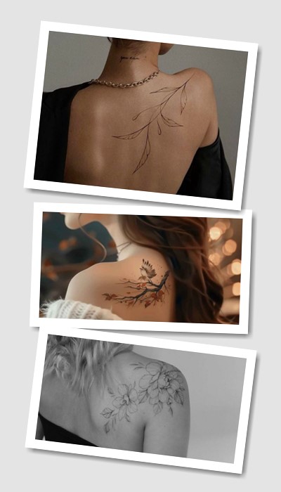 кому підійде тату на лопатці