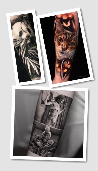 татуювання на руці чоловічі у Києві