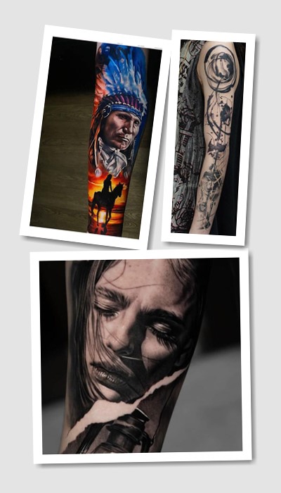 кому підійде татуювання на руці чоловічі