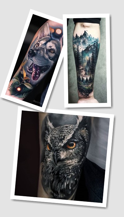 ідеї татуювання на руці чоловічі