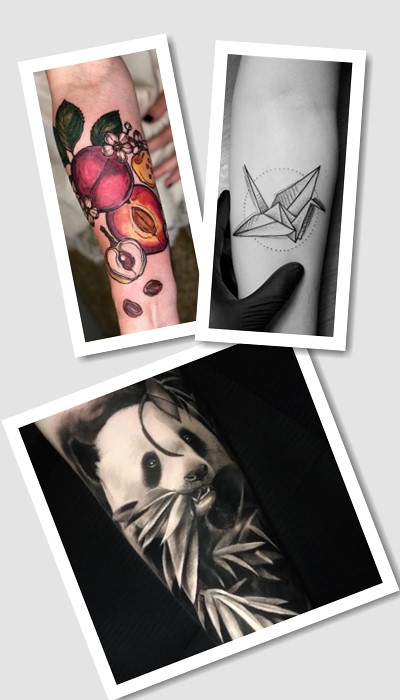 тату на передпліччі