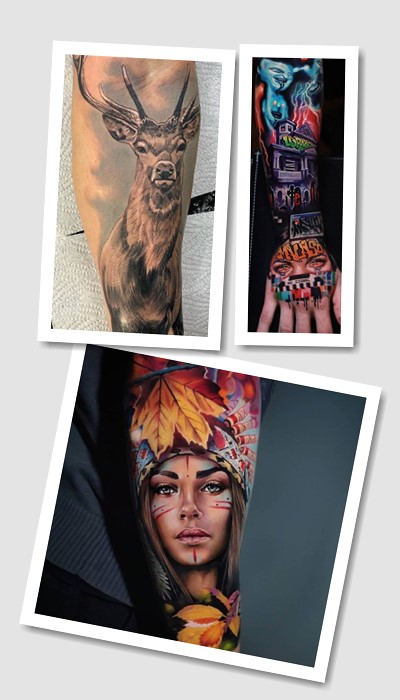 кому підійде тату на передпліччі