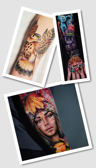 татуювання на руці у Києві