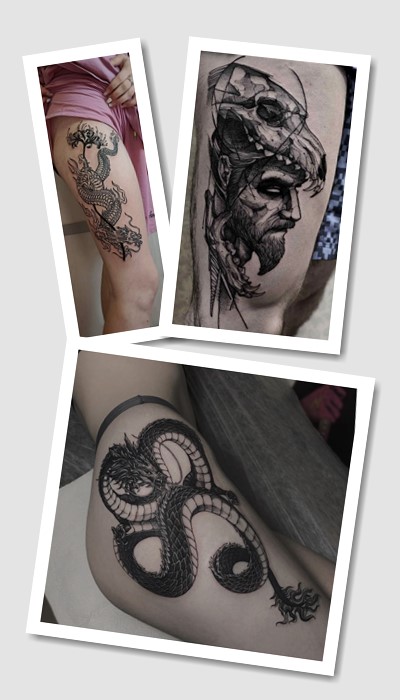 значення тату на стегні