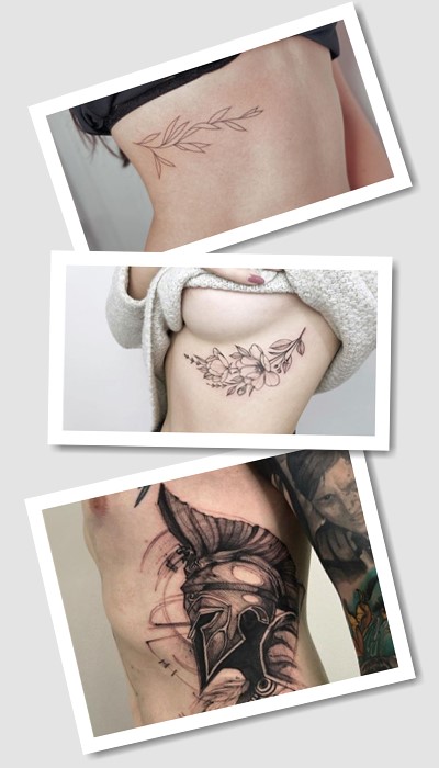 тату на боці 
