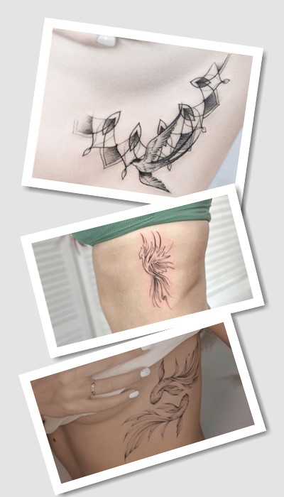 кому підійде татуювання на боці