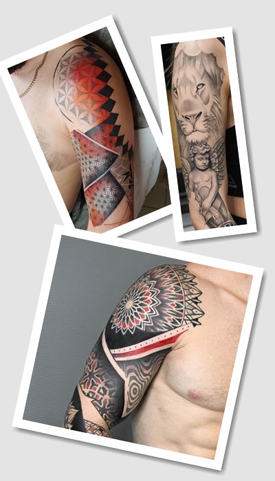 тату на плечі