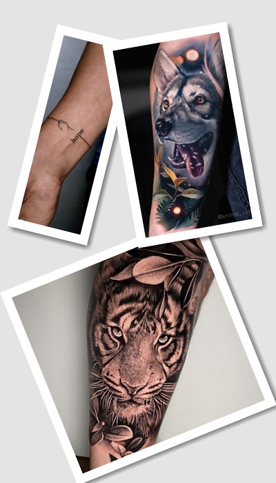 тату на передпліччі чоловічі 