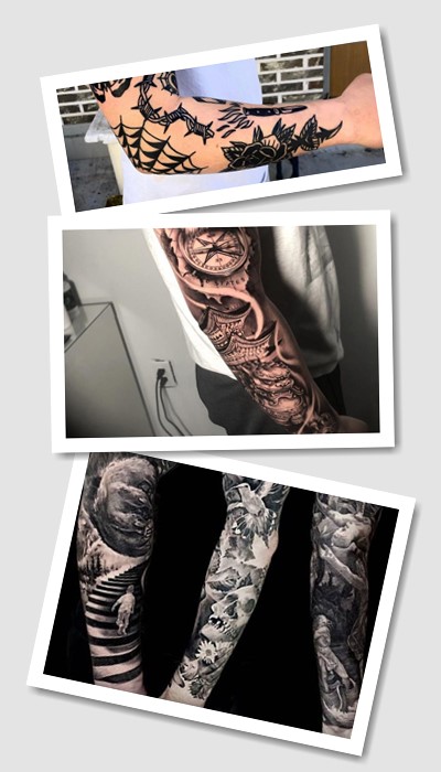 кому підійде тату на передпліччі чоловічі