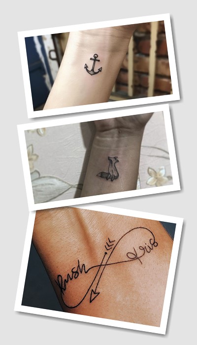 ідеї татуювання на зап’ясті