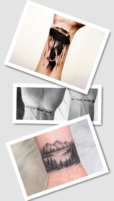 татуювання на на зап’ясті чоловічі