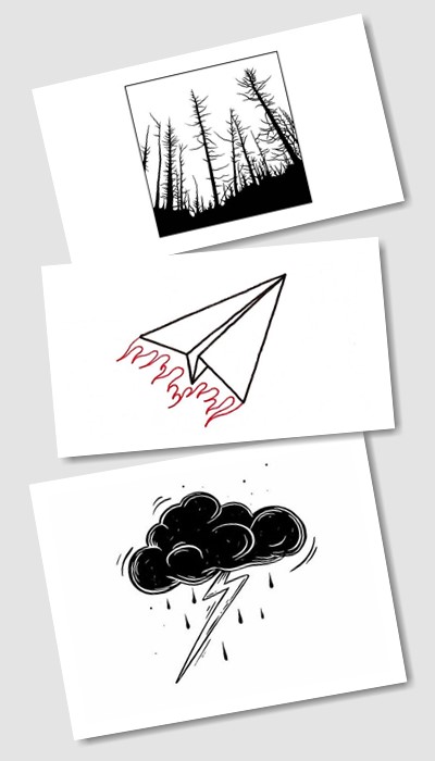 Ескізи татуювань легкі