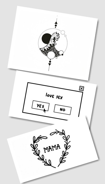 Значення ескізів тату легких