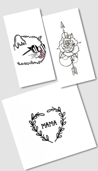 що означає ескіз тату маленький