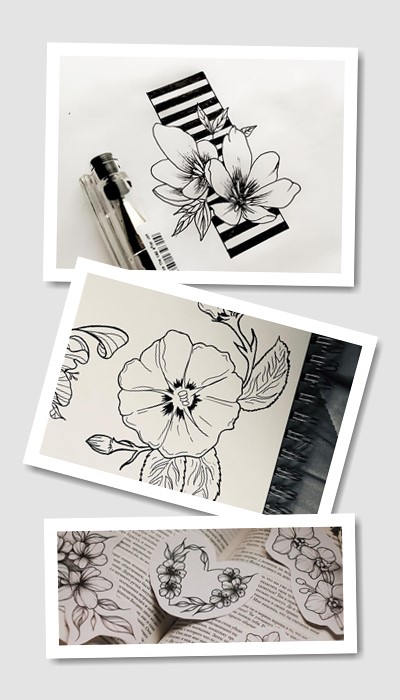 значення ескіз татуювання квітів