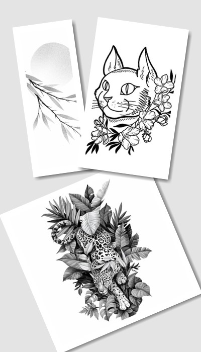 Ескізи тату жіночі