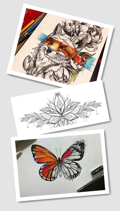 кому підійде ескіз татуювання жіночі