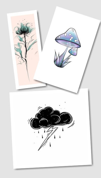 ескізи на шиї татуювання у Києві