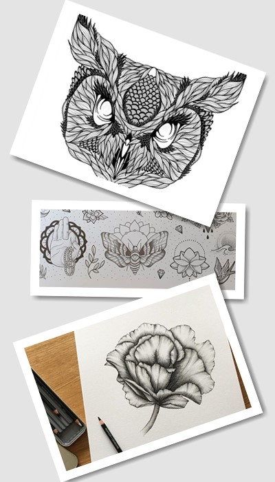 ескізи татуювання на шиї