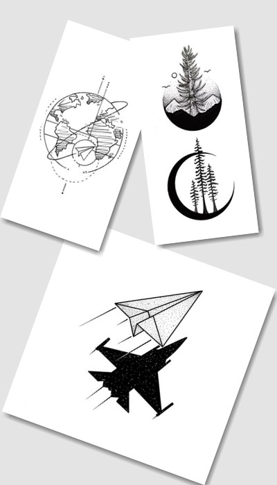 ідеї ескізів на шиї тату