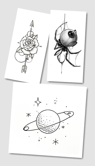 кому підійде ескіз на шиї татуювання 