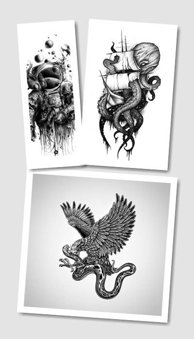 ідеї ескізів на передпліччя тату