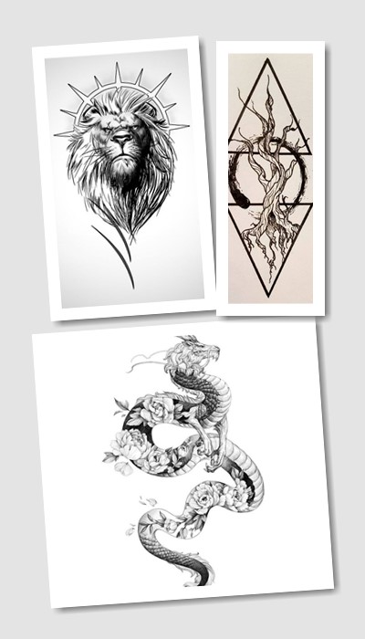 ідеї ескізів на передпліччя татуювань