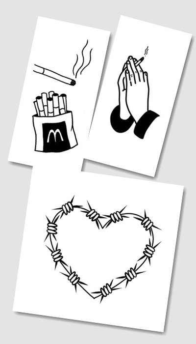 ескізи татуювання на зап’ястя