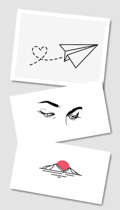 ескізи на зап’ястя татуювання