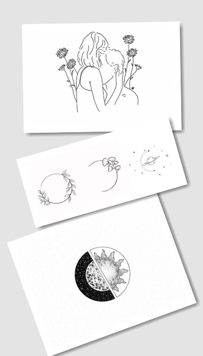 ідеї ескізів на зап’ястя татуювань