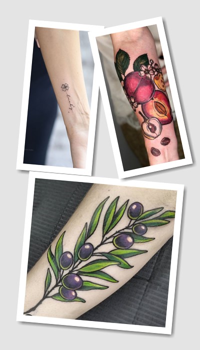 що означає на передпліччі дівчині