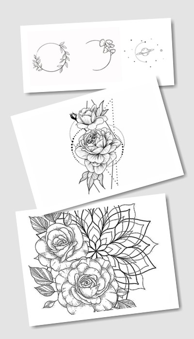 ескізи тату для дівчат