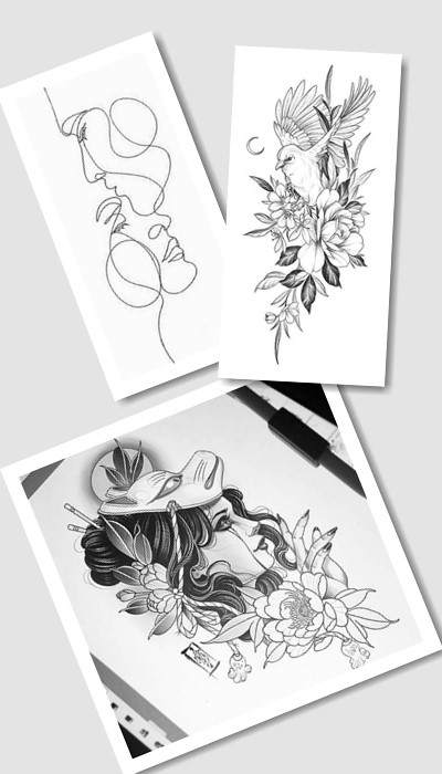 ескізи татуювання для дівчат