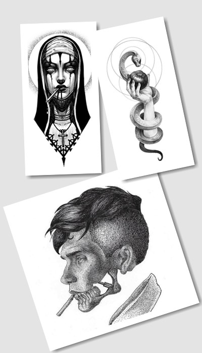 ескізи тату на руку