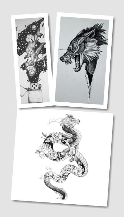 прості татуювання на руку у Києві