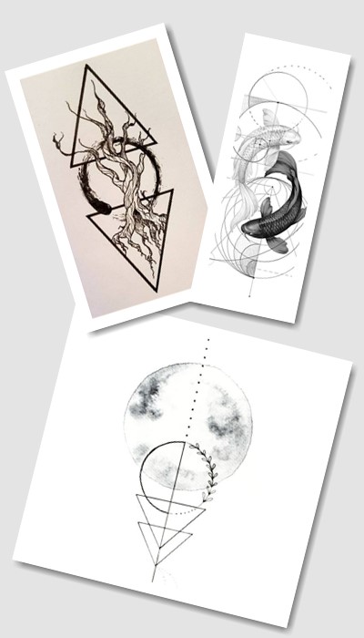 стилі ескізів тату на руку