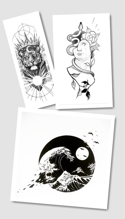 ескізи татуювання на руку 