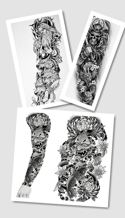 ескізи татуювання рукава