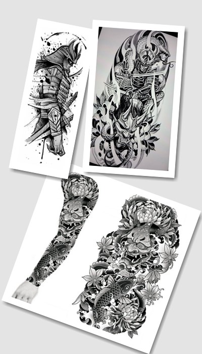 ескізи тату японські