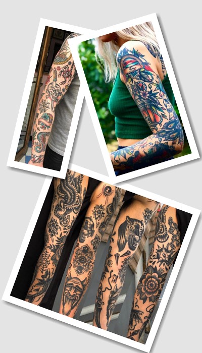 ідеї татуювання олд скул рукав