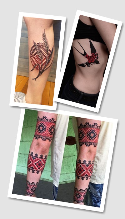 ідеї татуювання вишиванка