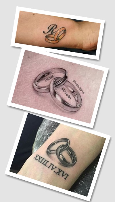 тату кільце перстень