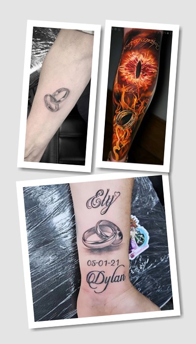 татуювання кільце перстень у Києві